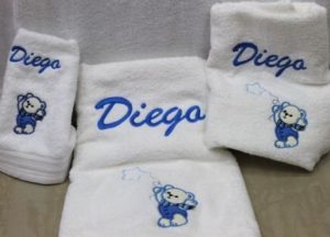 Toallas bordadas