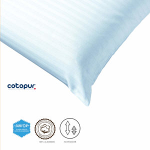 Fundas de almohada caricia algodón y tratamiento anti-encojimiento
