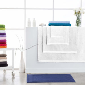 Toallas de baño abece modelo alfa color blanco