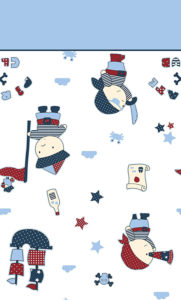 juego de sabanas tolra piratas color azul