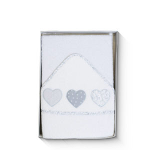 Capa de baño para bebés en algodón rizado