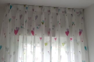 Confección triple pliegue.