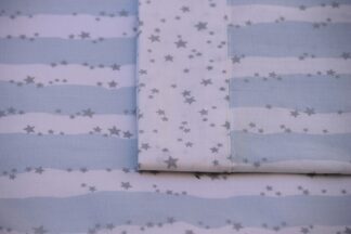 Juego de cuna Estrellitas. Burrito Blanco