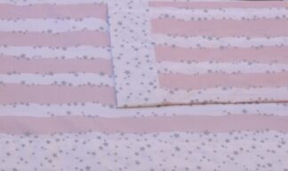 Juego Maxicuna estrellitas. Burrito Blanco.