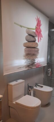 Estor enrollable, fotográfico.